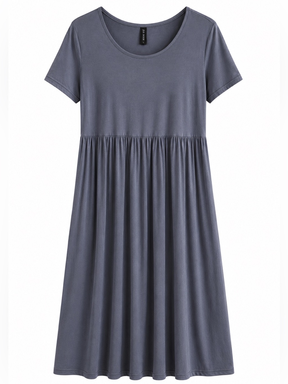 Db Moon Women’s Midi Dress Flowy with Pockets Short Sleeve Size Large